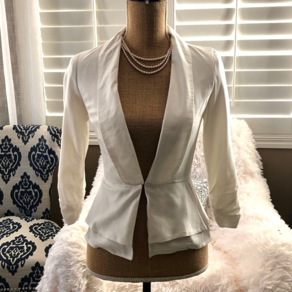 White blazer